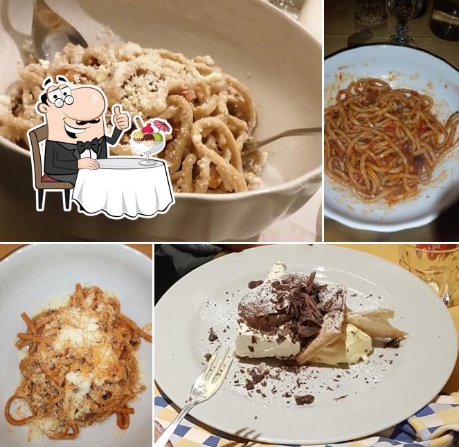 Osteria Rugantino propose une éventail de plats sucrés