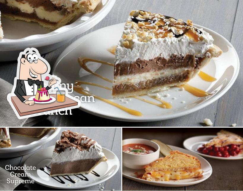 Shari's Cafe and Pies provides a range of desserts