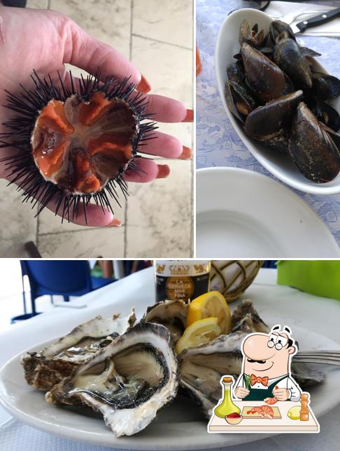 Prenditi tra i molti piatti di mare disponibili a Trattoria Le Taiate