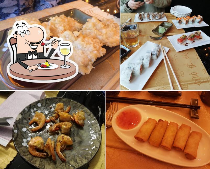 Cibo al Ristorante Giapponese Sushi Dozo
