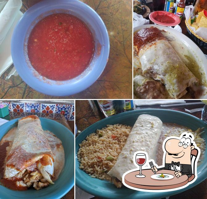 Meals at El Olmeca Mexican Restaurant