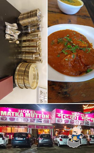 Among various things one can find food and exterior at Hotel Matka Mutton (Family Restaurant)