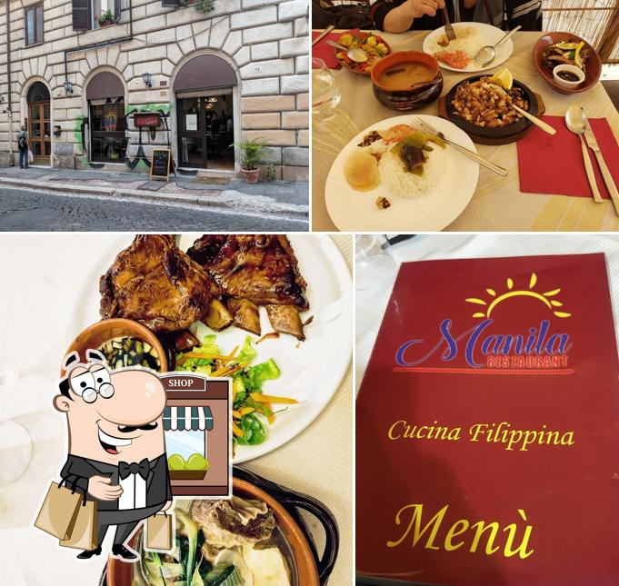 Gli esterni di Manila Restaurant (cucina filippina)