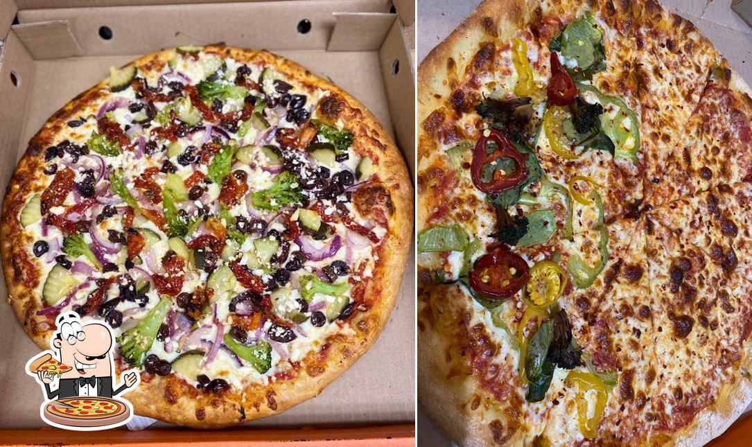 Pide diferentes tipos de pizza