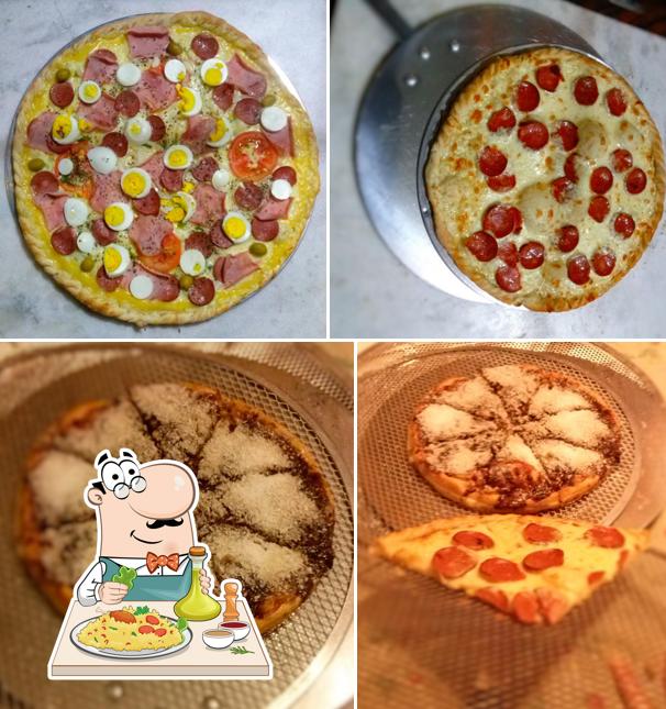 Comida em Pizza Guarany