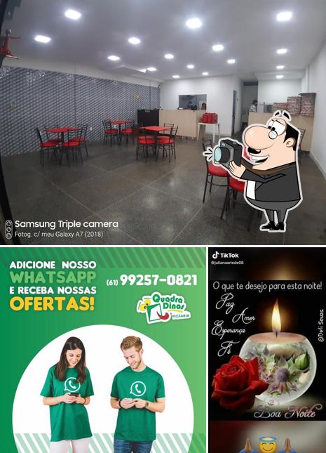 Look at the photo of Quadradinos Pizzaria & Hamburgueria