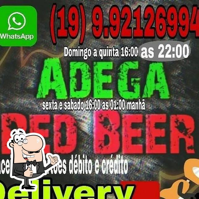 Look at the pic of Adega redbeer