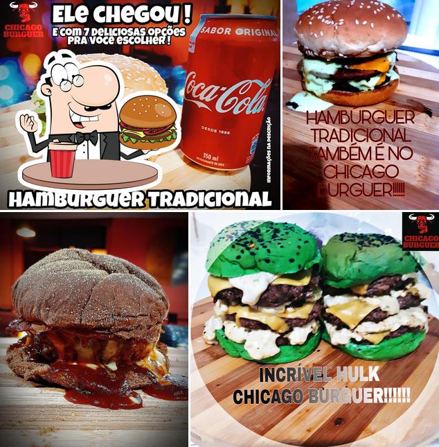 Consiga um hambúrguer no CHICAGO BURGUER