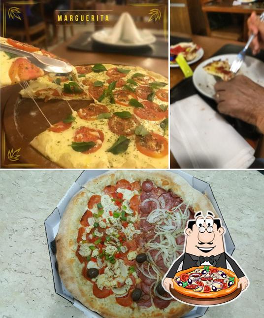 Consiga pizza no Pizzaria Zebu Rodízio de Pizzas e Massas