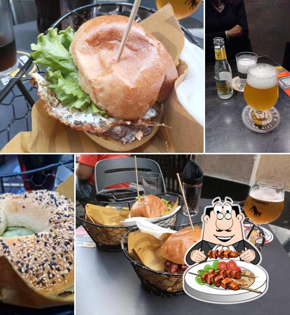 Platti al Scurreria Beer & Bagel