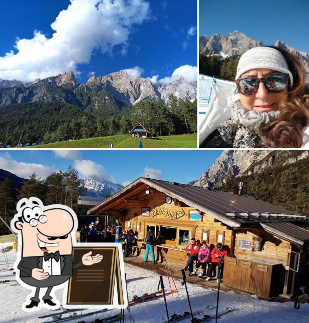 Goditi la vista dagli esterni di Baita Sun Bar