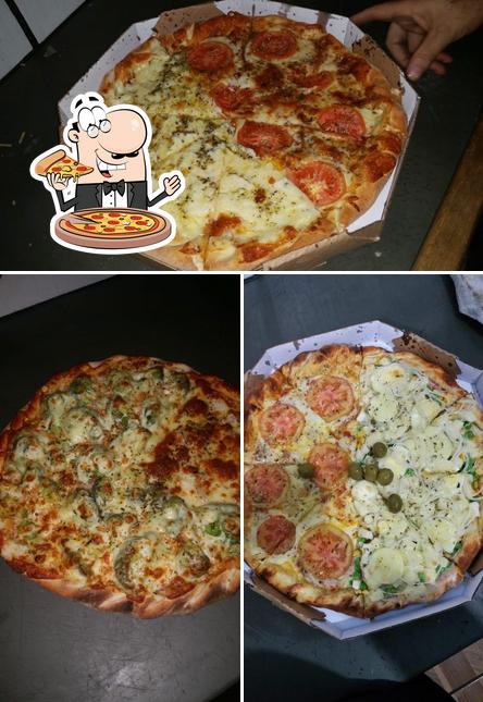 Experimente pizza no Pizzaria e Fogazzaria Veneza