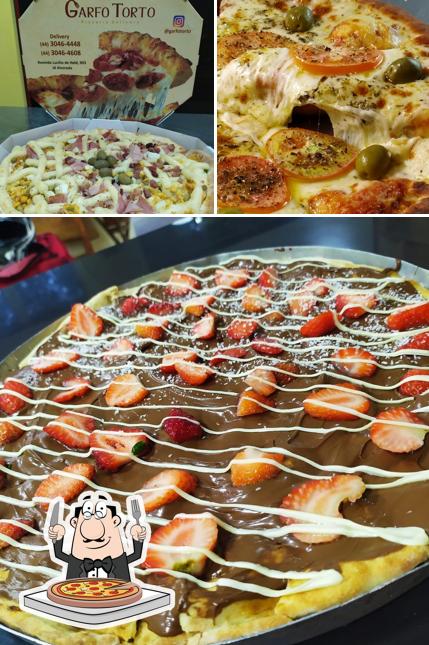 Experimente pizza no Pizzaria