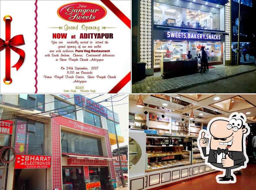 Here's a pic of New Gangour Sweets And Restaurant