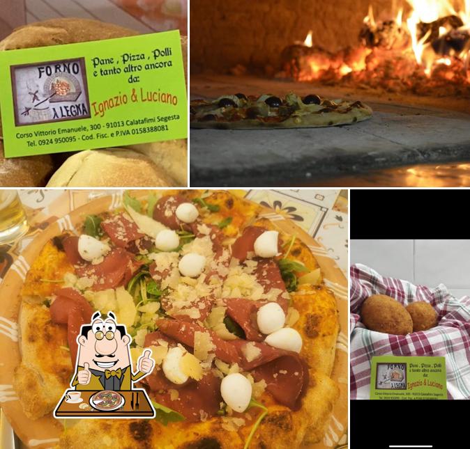 Scegli una pizza a La Trattoria Forno a Legna Pizzeria Ignazio e Luciano