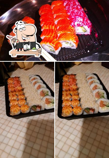 В "Суши" предлагают суши и роллы
