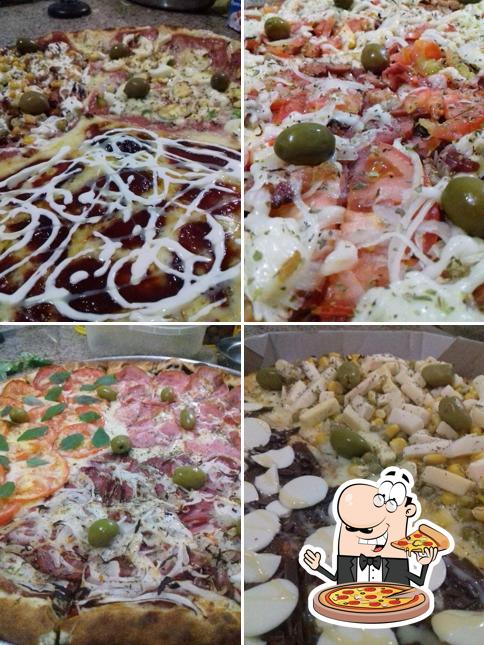 Experimente diversos tipos de pizza