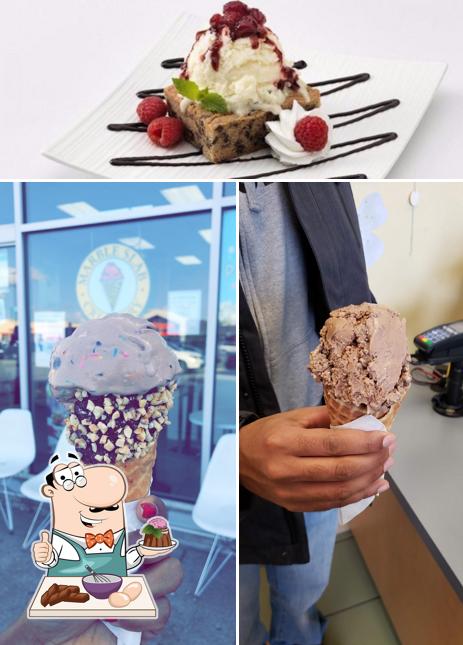 Marble Slab Creamery sert un nombre de desserts