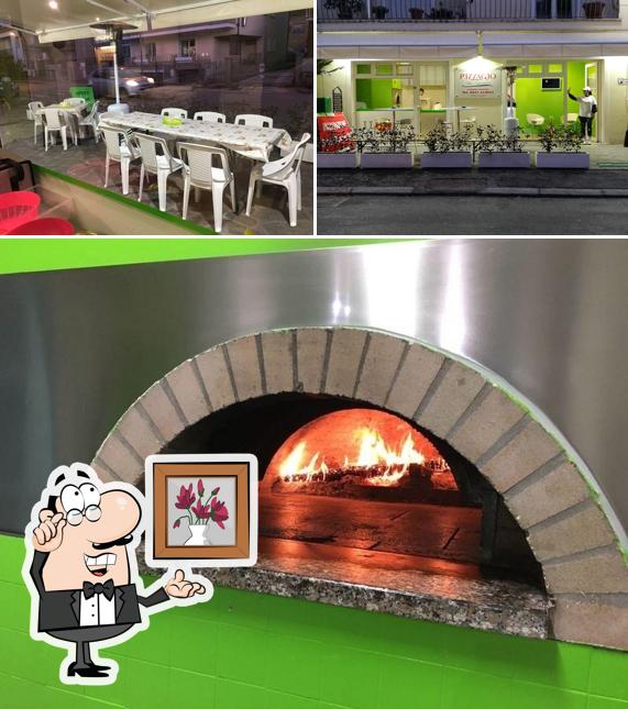 Dai un'occhiata agli interni di Pizza VIP - Pizzeria d'asporto e a domicilio