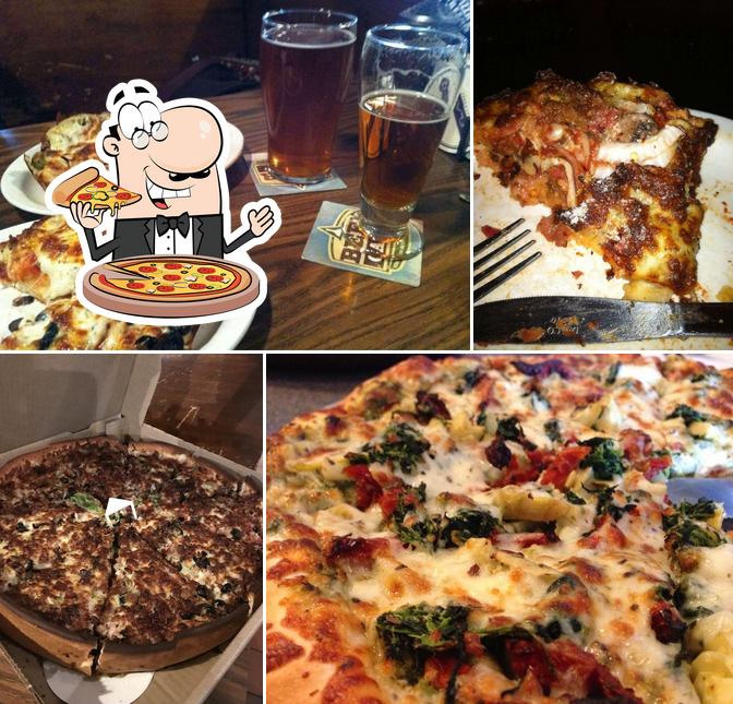 Get pizza at The New Albanian Brewing Company Pizzeria & Public House