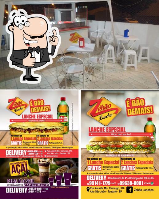 See the picture of Zebão Lanches