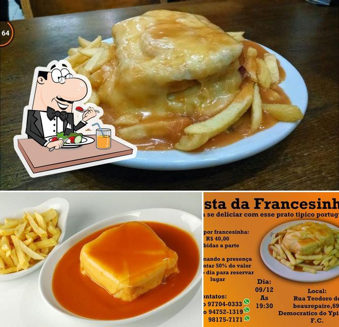 Comida em A Francesinha do Porto