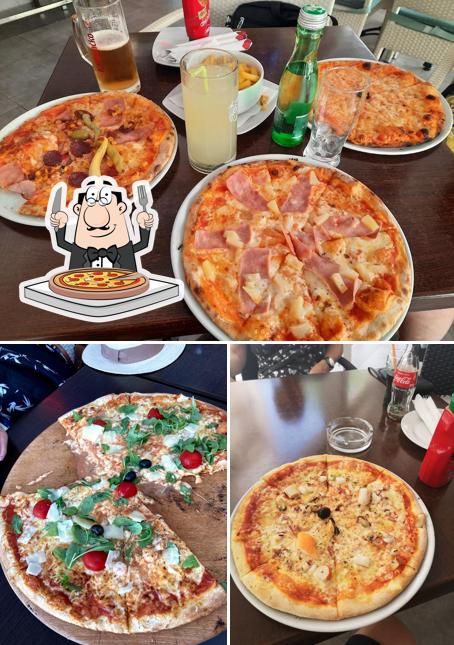 Scegli tra le svariate varianti di pizza
