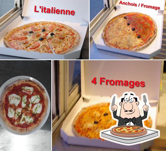 Commandez de nombreux genres de pizzas