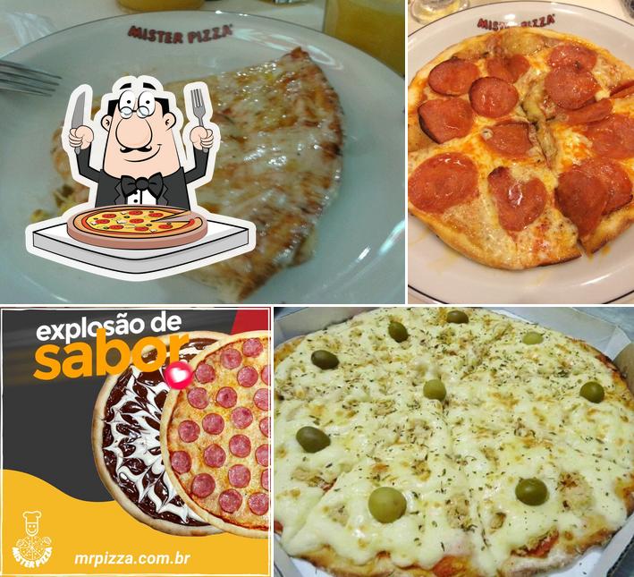 Experimente diferentes variedades de pizza