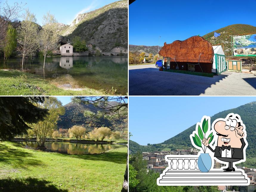 Gli esterni di La Locanda Del Lago Lucciola
