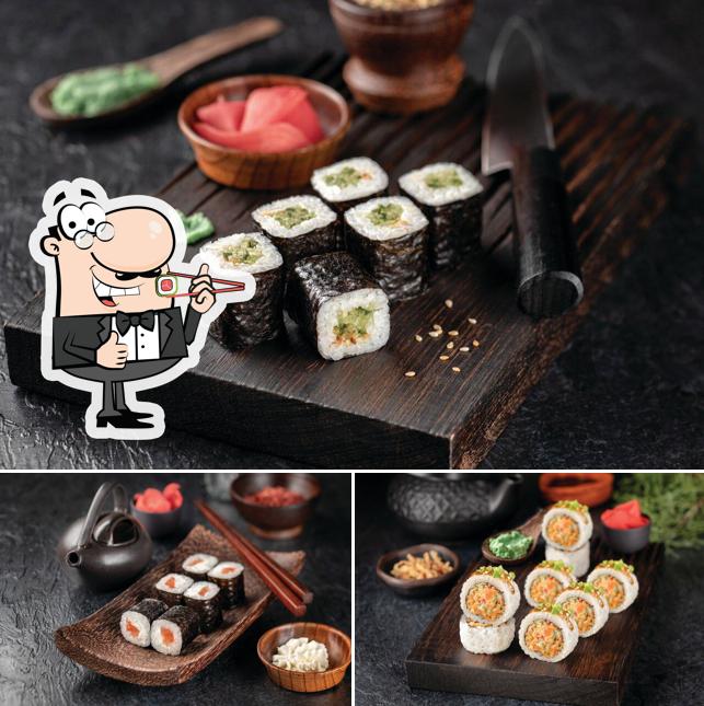 Essayez de nombreuses options de sushi