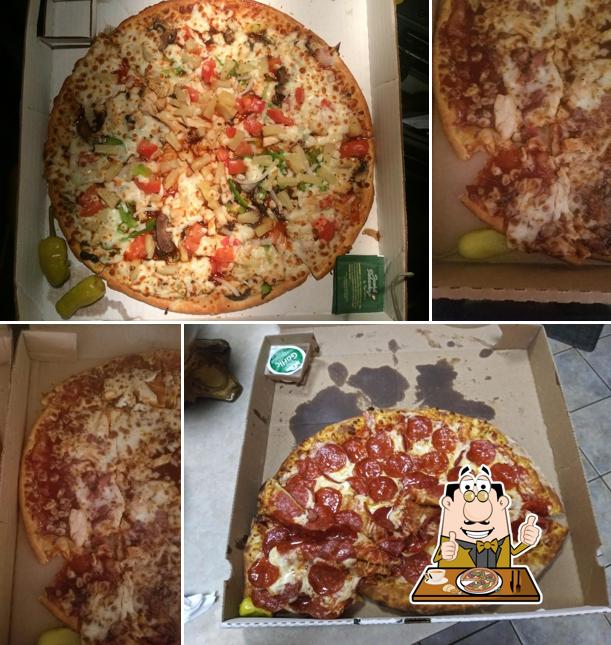 Try out different types of pizza