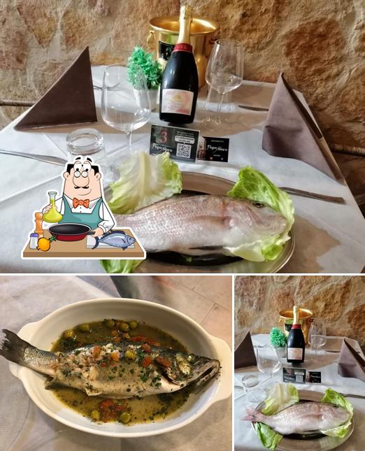 Pepe Nero Vieste ofrece un menú para los amantes del pescado