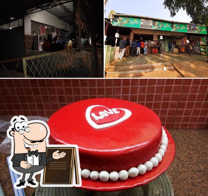 The image of The Baker's Shop gorwa’s exterior and food
