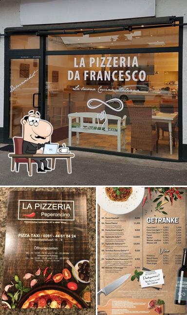 Découvrez l'intérieur de La Pizzeria da Francesco