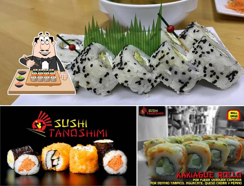 En Sushi Tanoshimi, puedes probar sushi