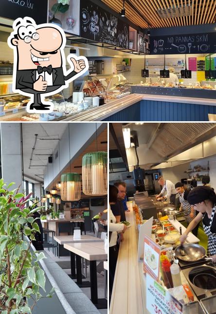 Это изображение кафе "Delicio Mūkusalas-pusdienu restorāns"