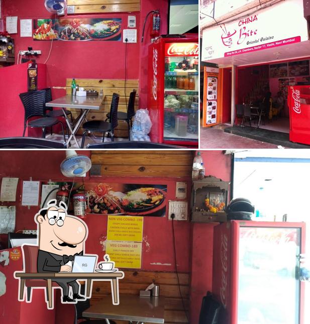 The interior of China Bite