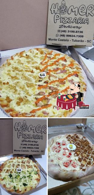 Waffles em Homer Pizzaria Delivery