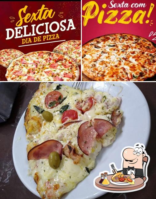 Consiga pizza no Lanchonete Maninho Ipiranga