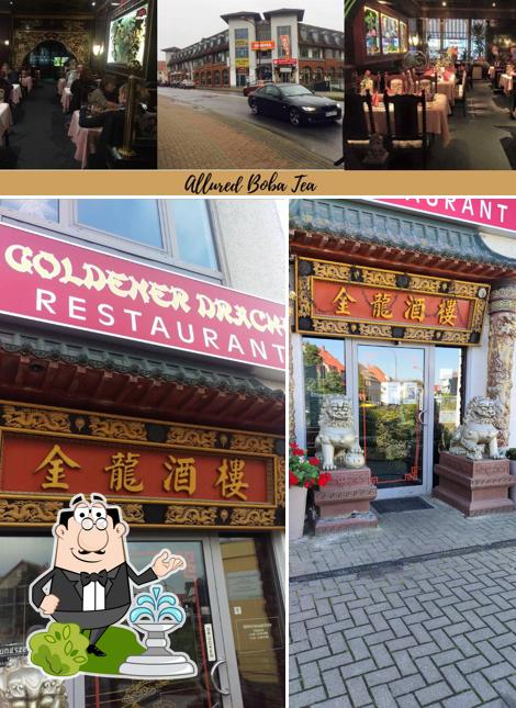 The exterior of Goldener Drache Asiatische Restaurants