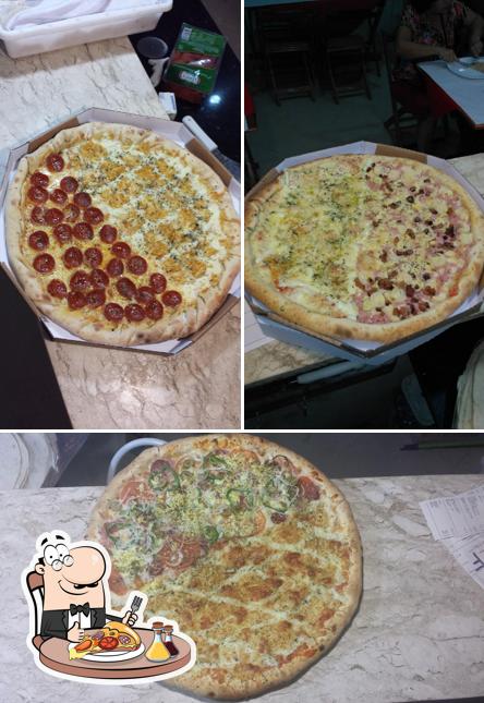 Experimente diferentes estilos de pizza