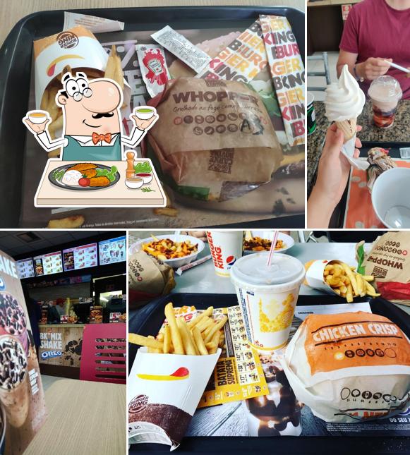 Platos en Burger King