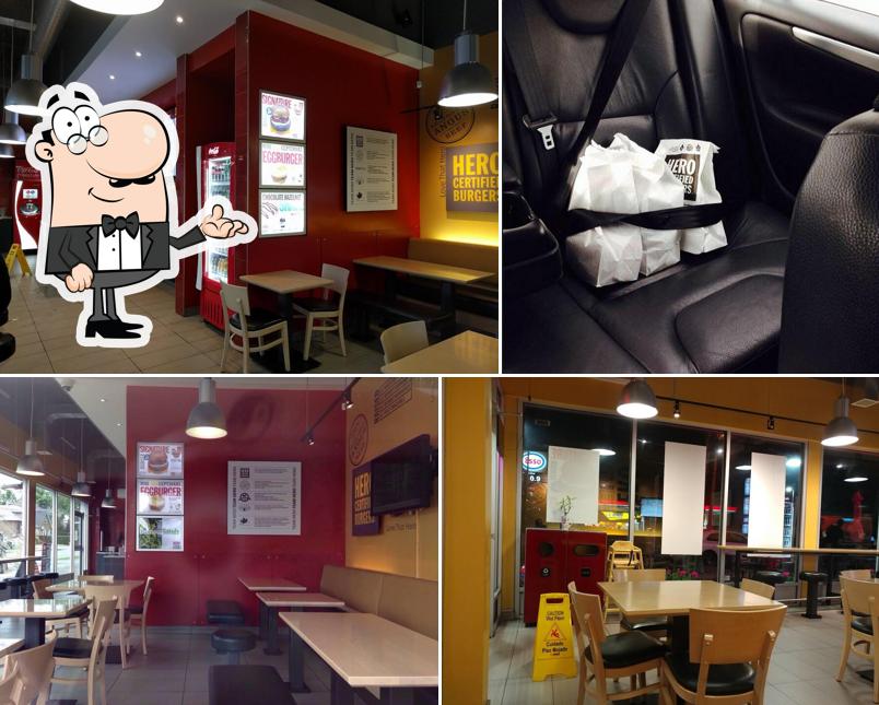 Découvrez l'intérieur de Hero Certified Burgers