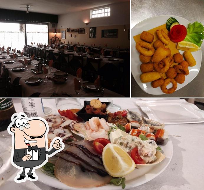 Questa è la foto che raffigura la interni e cibo di Pizzeria Ristorante da Piero e Vittoria