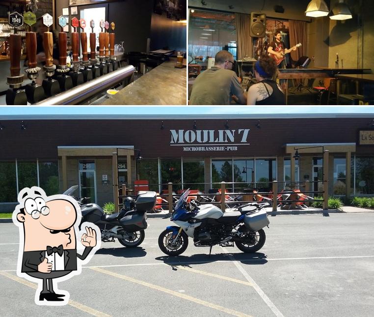 Here's a pic of Moulin 7 - Microbrasserie / Pub & Boutique