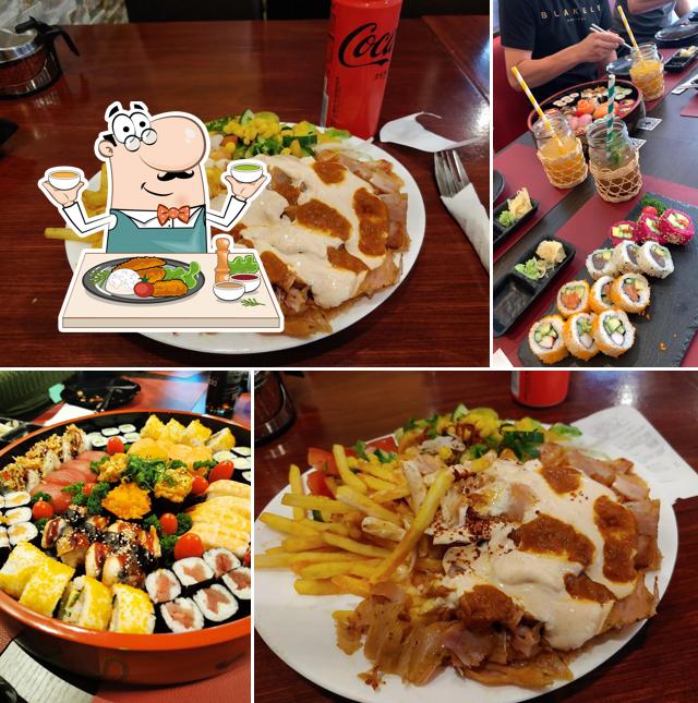 Food at Favourite Sushi & Ramen