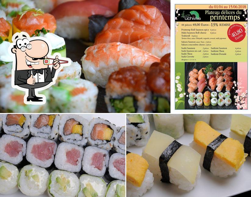 Essayez différentes options de sushi