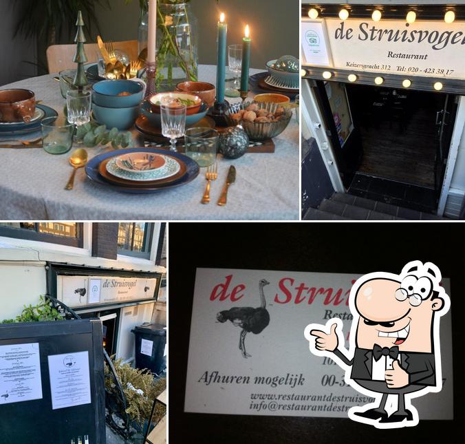 Look at the picture of Restaurant de Struisvogel