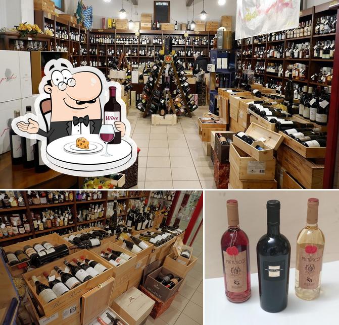 È gradevole bersi un bicchiere di vino a Enoteca Terruli